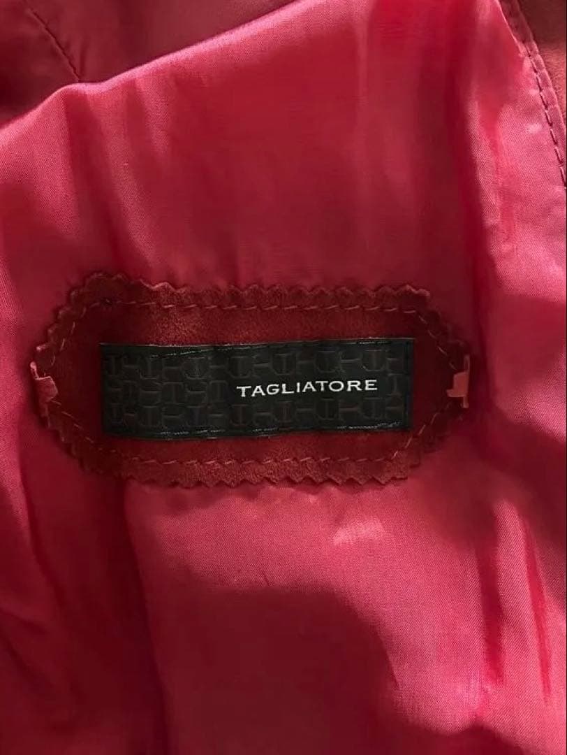 ⭐️美品！TAGLIATORE STANLEY シングルライダース　ボルドー