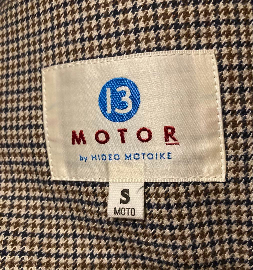 MOTORモーター　初期カーコート/レザージャケットSサイズ　希少なブラウン
