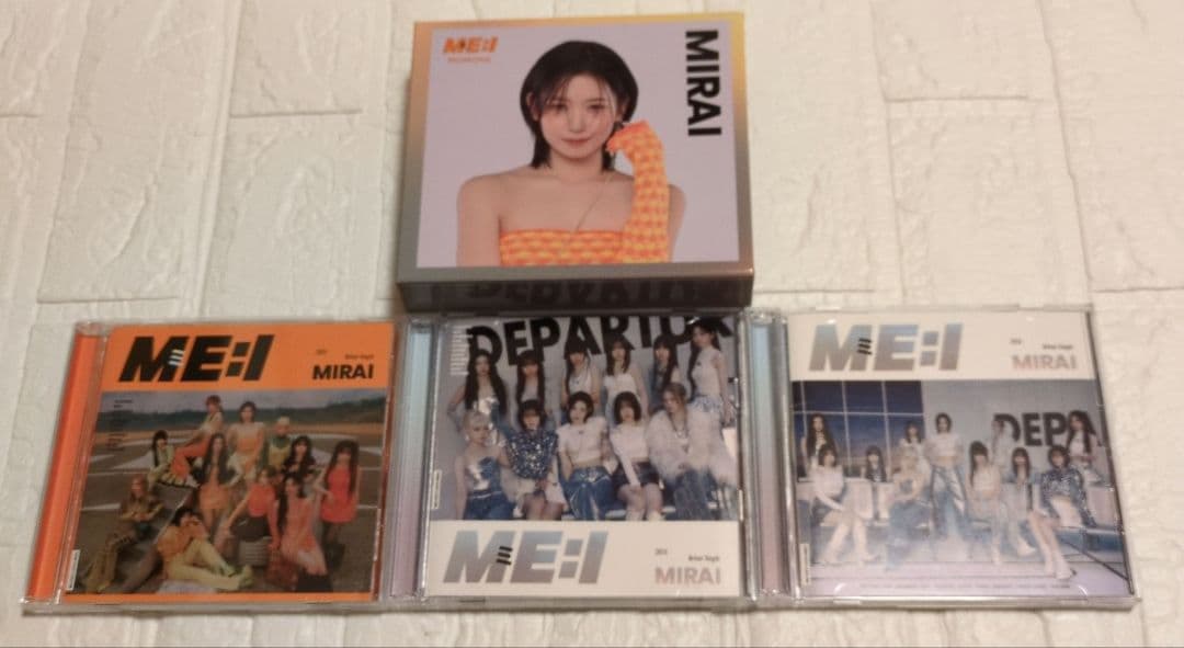 ME:I 笠原桃奈　CD ユニバーサル　3形態 BOX FC盤