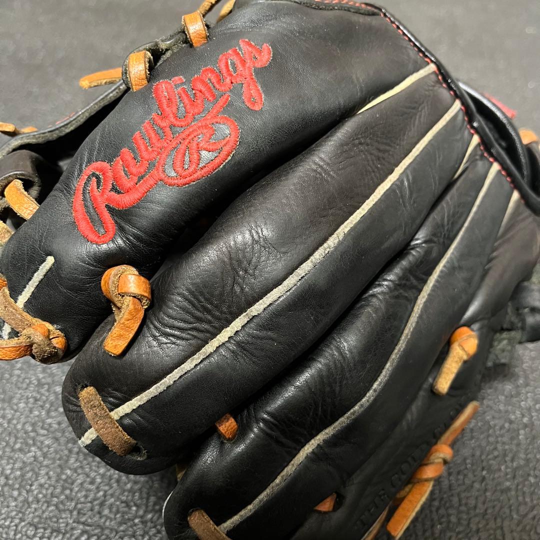 Rawlings 軟式 内野 野球 グローブ 小型な一般大人用 使用感有 132