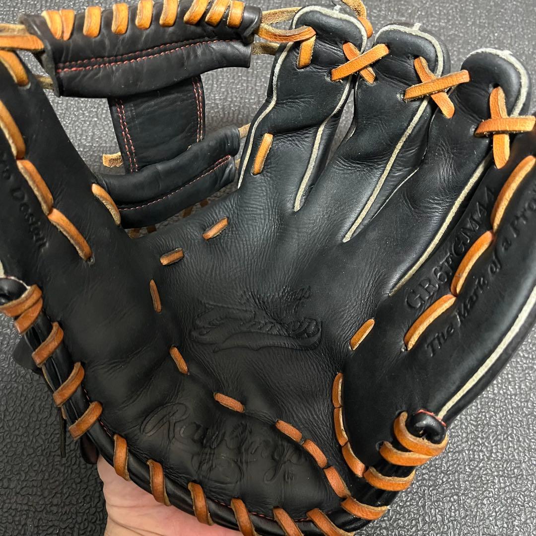Rawlings 軟式 内野 野球 グローブ 小型な一般大人用 使用感有 132