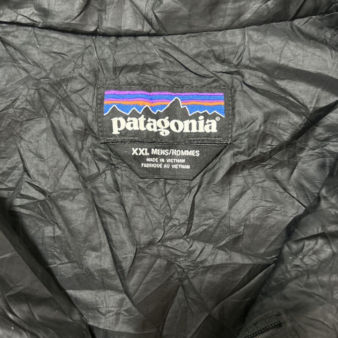 パタゴニア Patagonia ライトダウン ベスト ナノパフベスト 黒 XXL