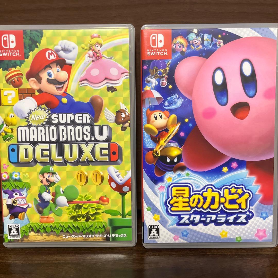 Super Mario BrosUDeluxe & 星のカービィ スターアライズ