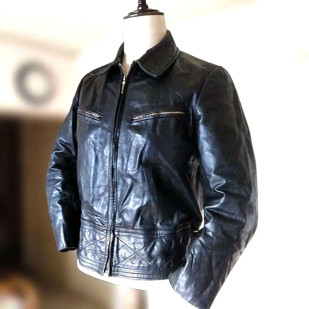 Vintage 西ドイツ警察 モーターサイクルジャケット シングルライダース