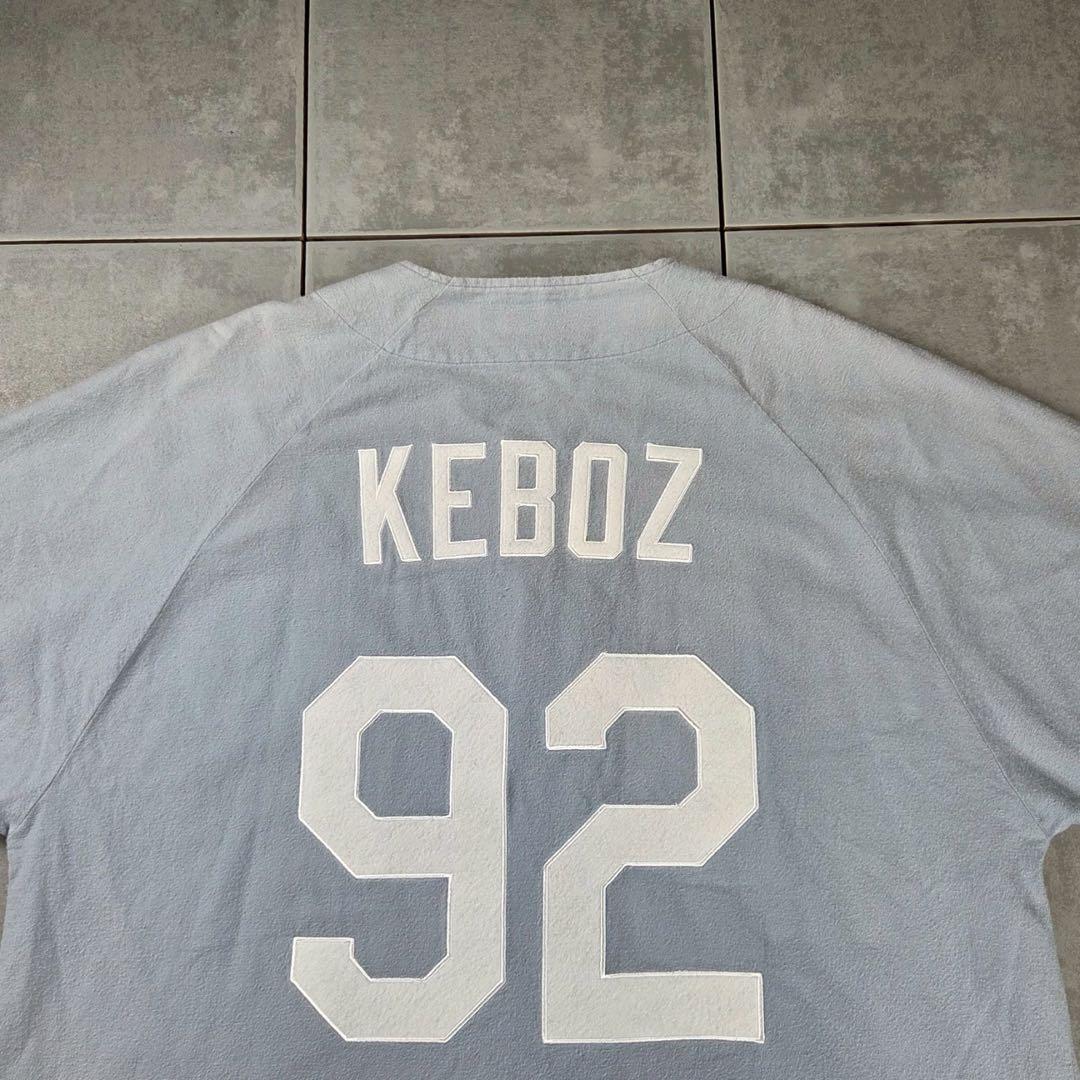 KEBOZ ベースボールシャツ ユニフォーム ストリート ケボズ 半袖シャツ