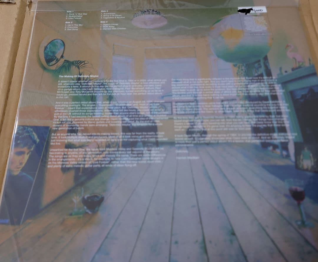 Oasis Definitely Maybe 限定15,000枚 LP