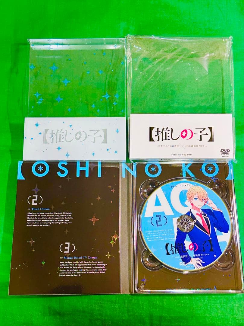 推しの子 1期 DVD＋ケース 全巻 全6巻 新品未視聴 特典なし 絵コンテ集付