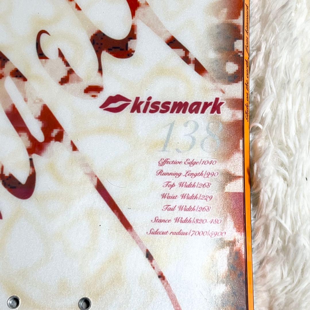 【良品】 ANGEL KISS 138 kissmark スノーボード