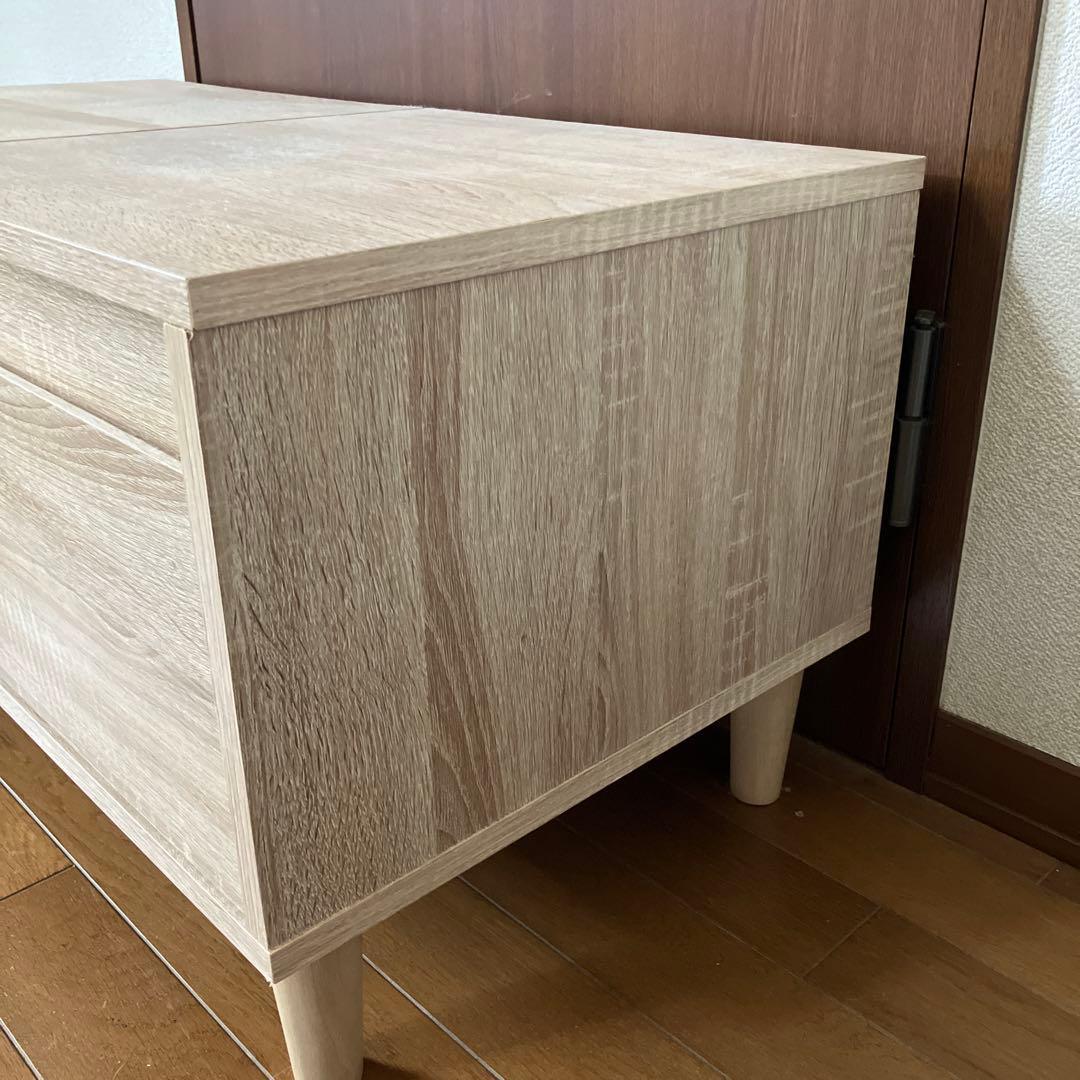 ドレッサーデスク（鏡収納あり）