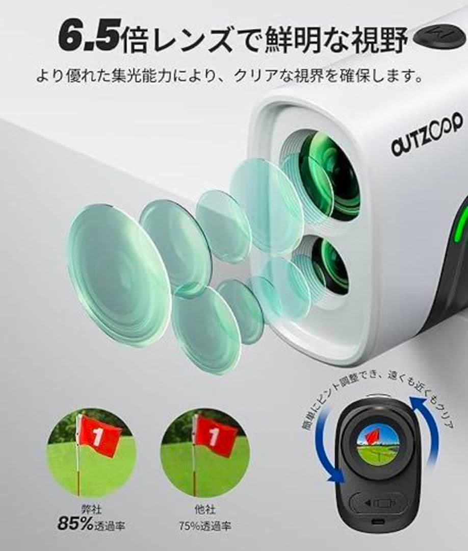 【新品未使用】OUTZCOP ゴルフ用距離計 B1000