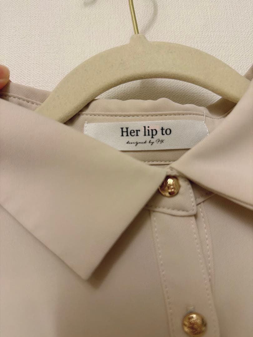 herlipto Noble Shirt Dress Mサイズ