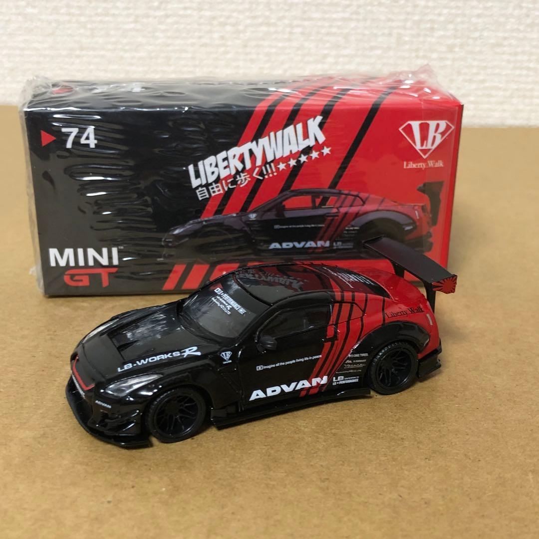 MINI GT ミニGT　LBWK　NISSAN GT-R R35　ADVAN