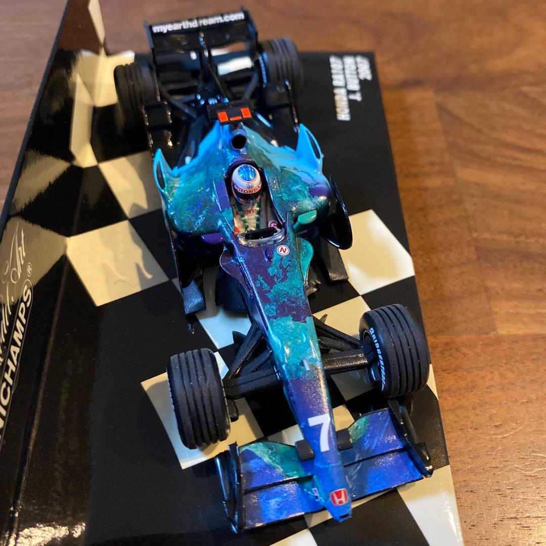 ジェンソン・バトン ホンダ RA107 2007 ／ F1 ミニチャンプス