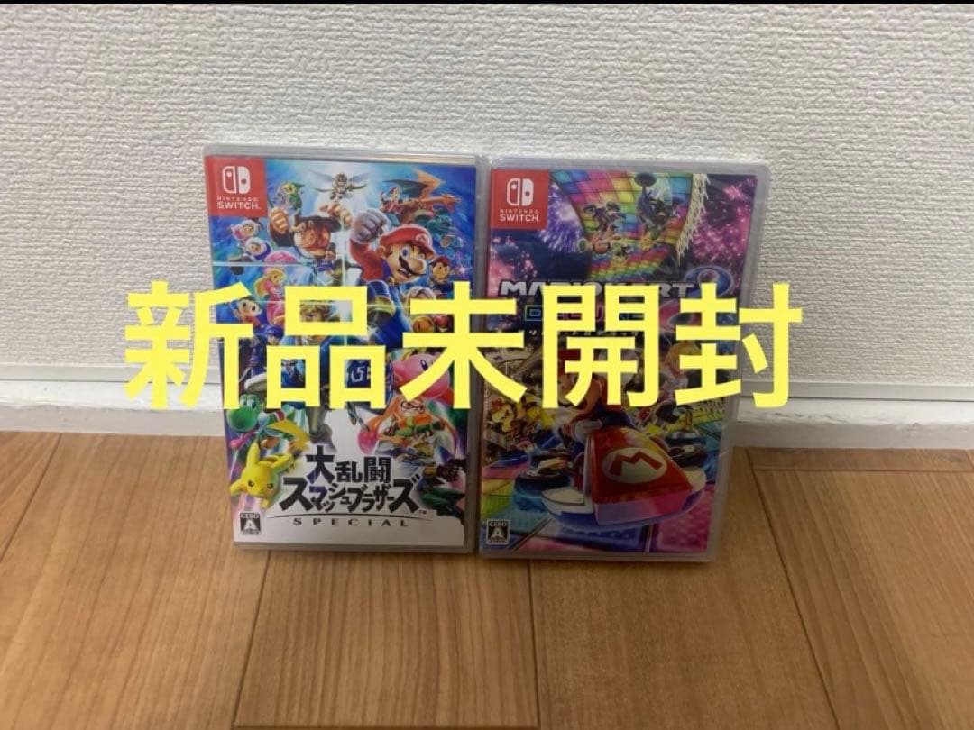 即日発送　ニンテンドースイッチ　大乱闘スマッシュブラザーズ　マリオカート8