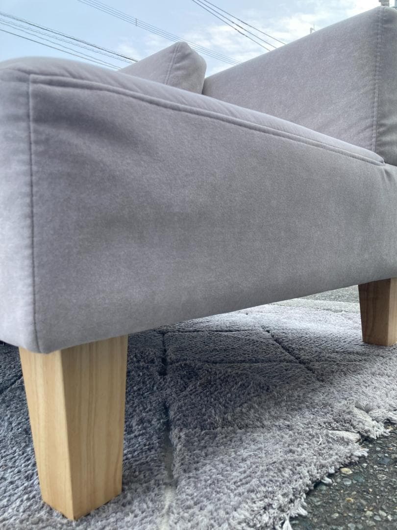 【福岡市限定】2人掛けソファ カウチソファ 180×86×60