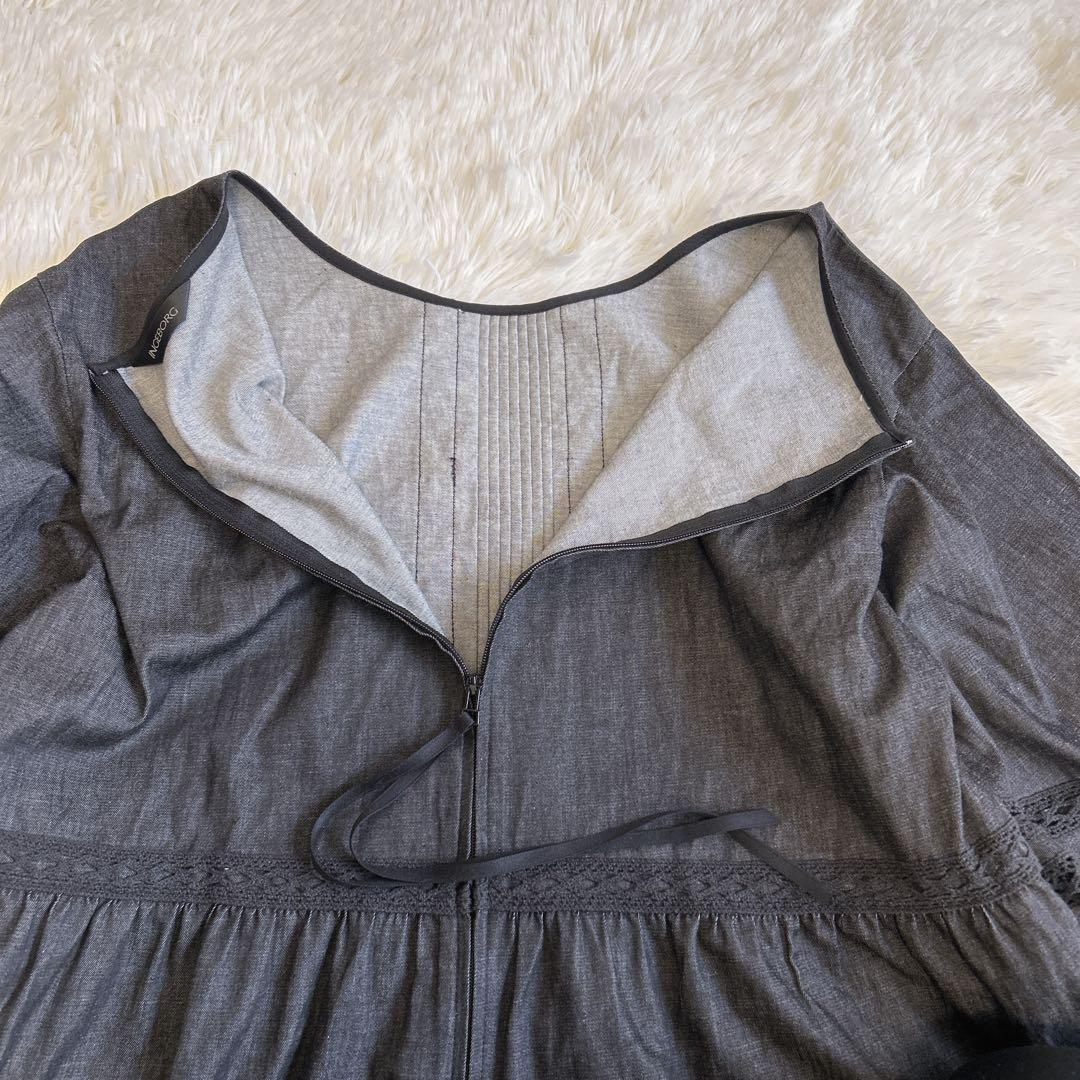 美品✨完売品 インゲボルグ ライトオンスデニムワンピース フレア 24SS