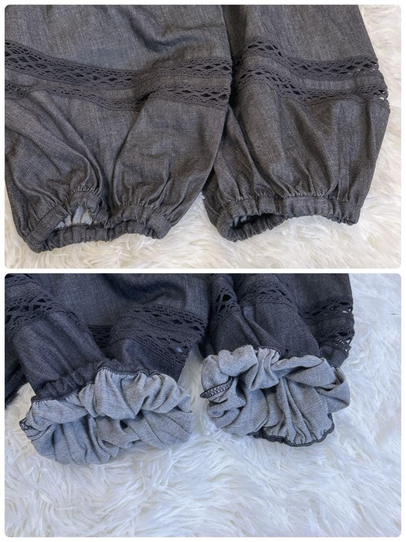 美品✨完売品 インゲボルグ ライトオンスデニムワンピース フレア 24SS