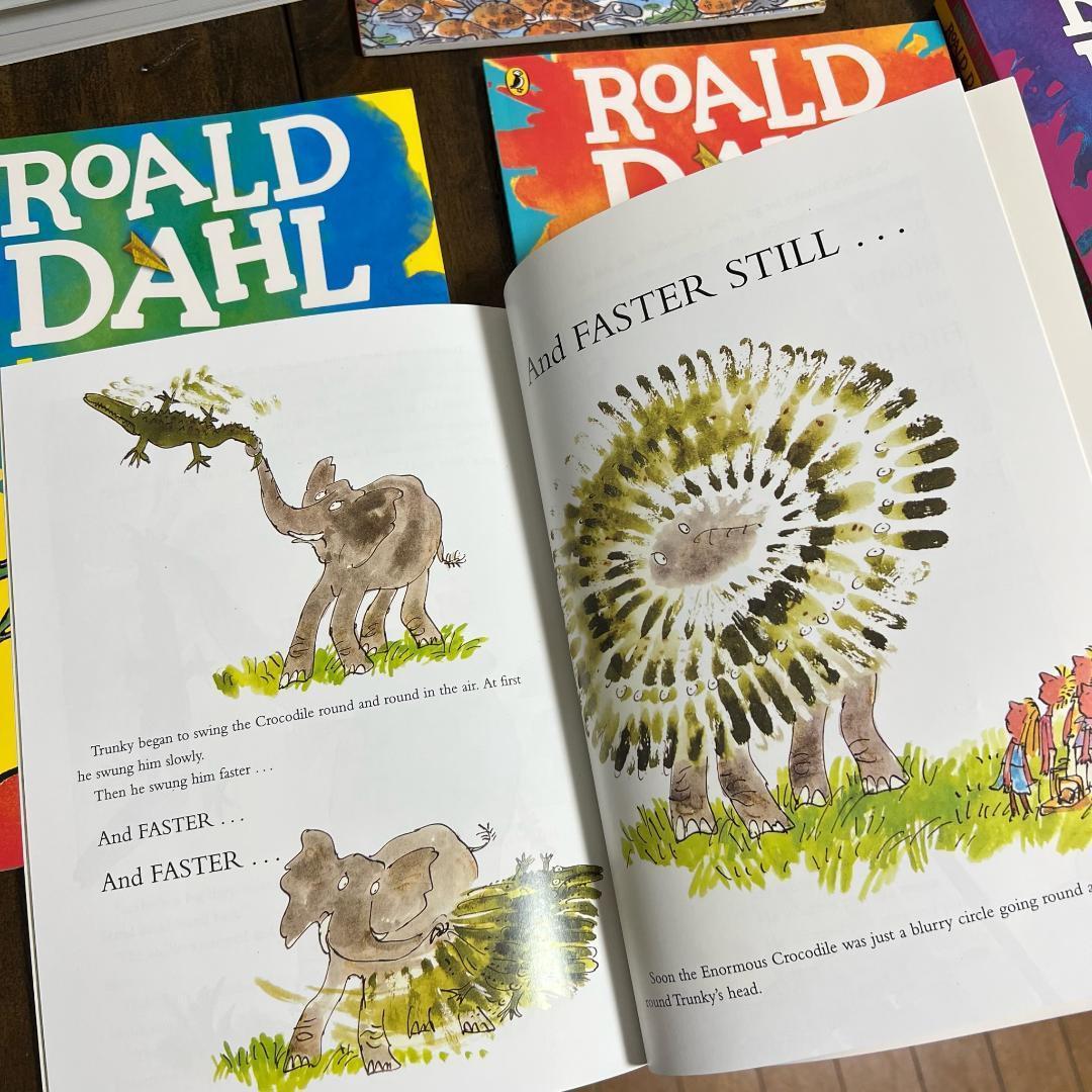 新品 大人気 Ｒoald Ｄahl 英語絵本 洋書 20冊セット 音源付