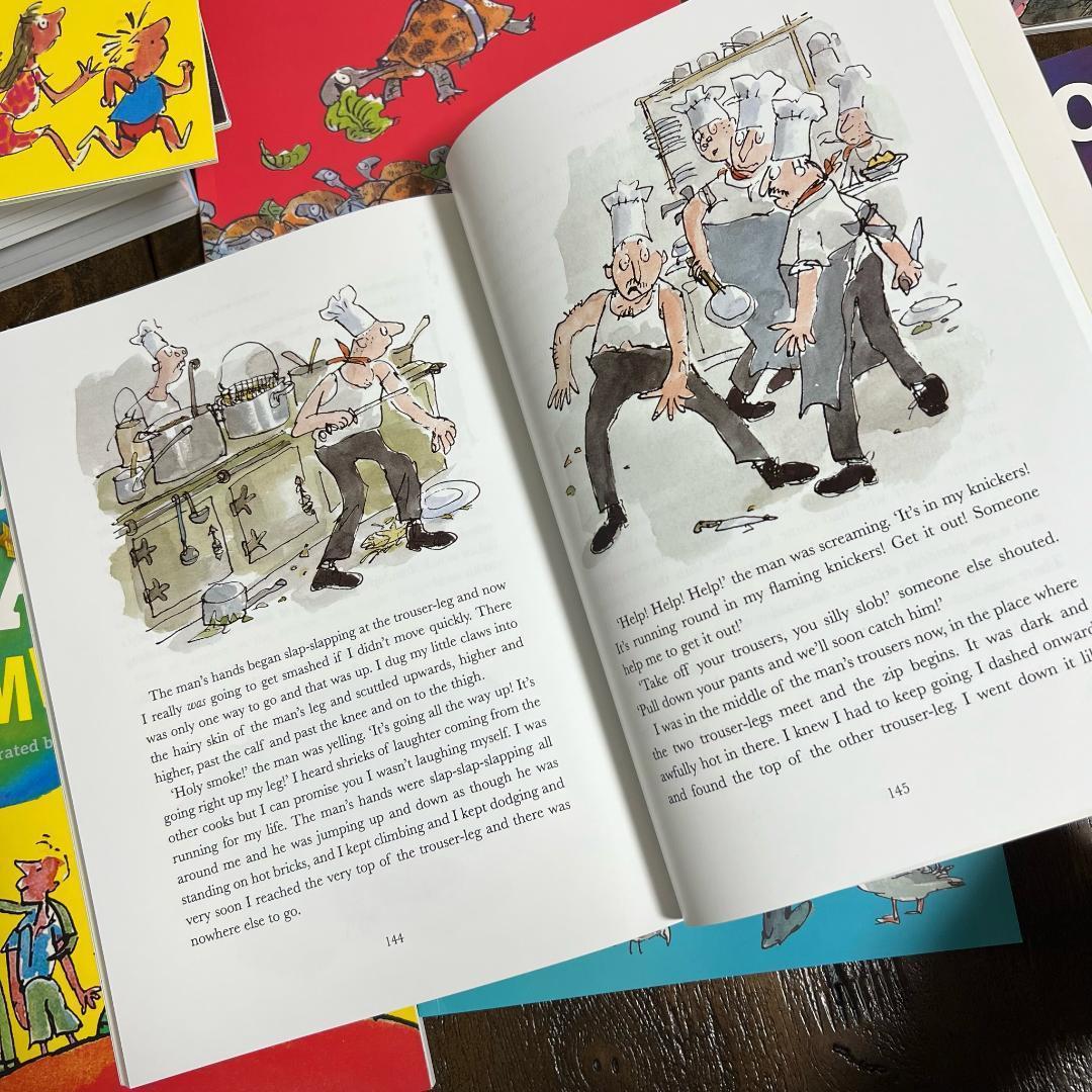 新品 大人気 Ｒoald Ｄahl 英語絵本 洋書 20冊セット 音源付