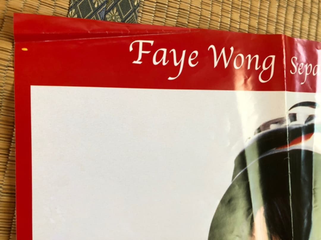 Faye Wong Separate Ways ポスター 76×52cm