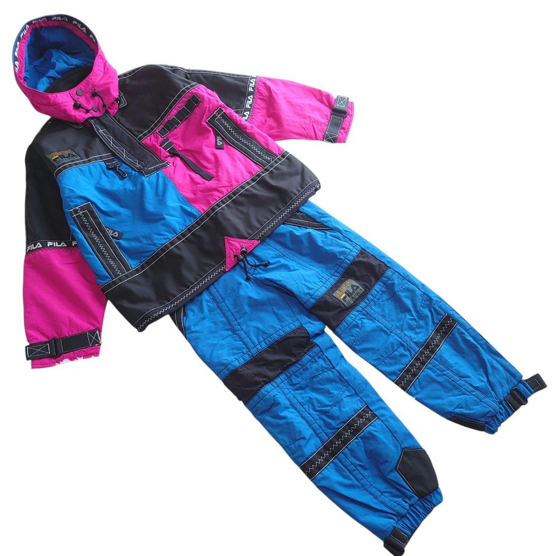 【極美品】FILA フィラ スキー スノーボードウェア セットアップ