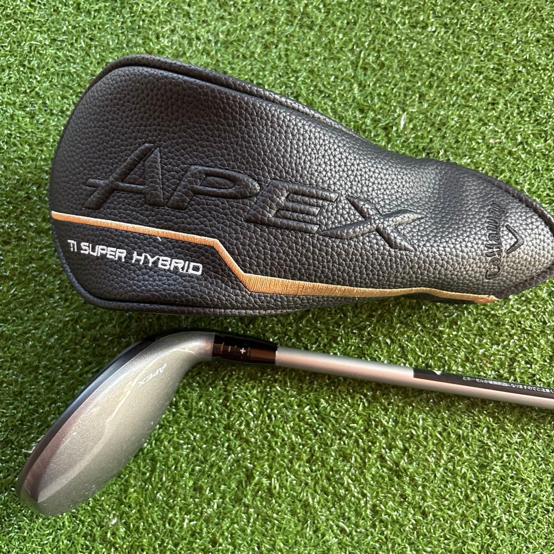 【超美品】キャロウェイ APEX TI SUPER HYBRD 2025 18度