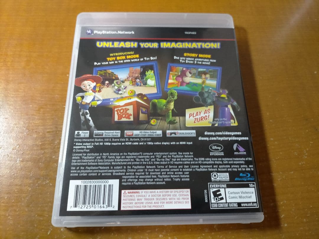 Nintendo Switch PS3 Toy Story 3