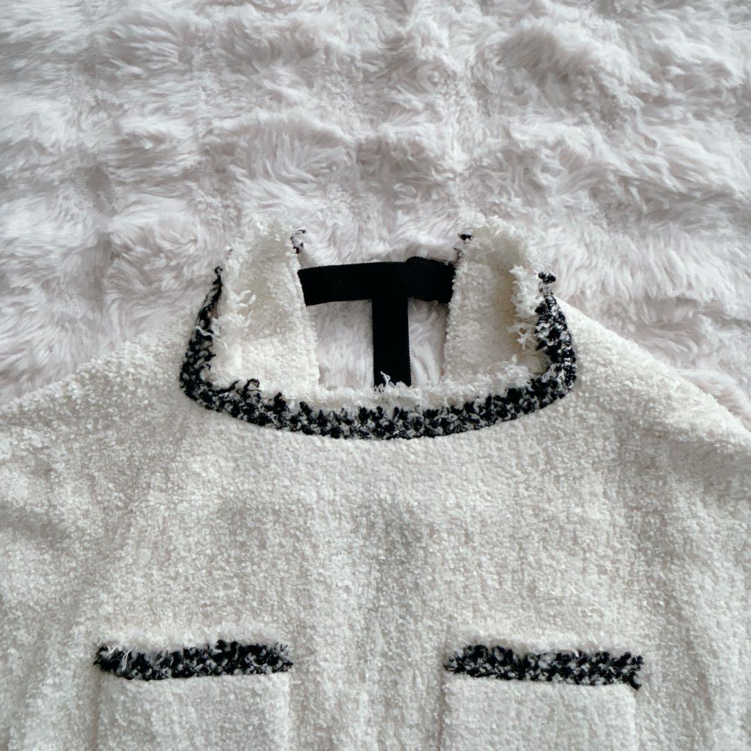 23SS✨サカイ★ツイードプルオーバートップス　ベスト　ジレ