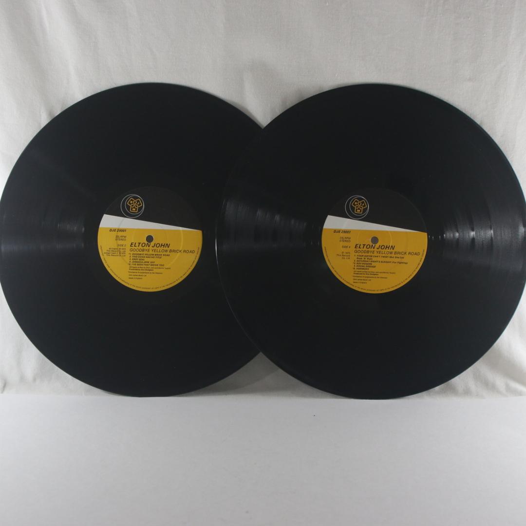 英LP Elton John Goodbye Yellow Brick Road