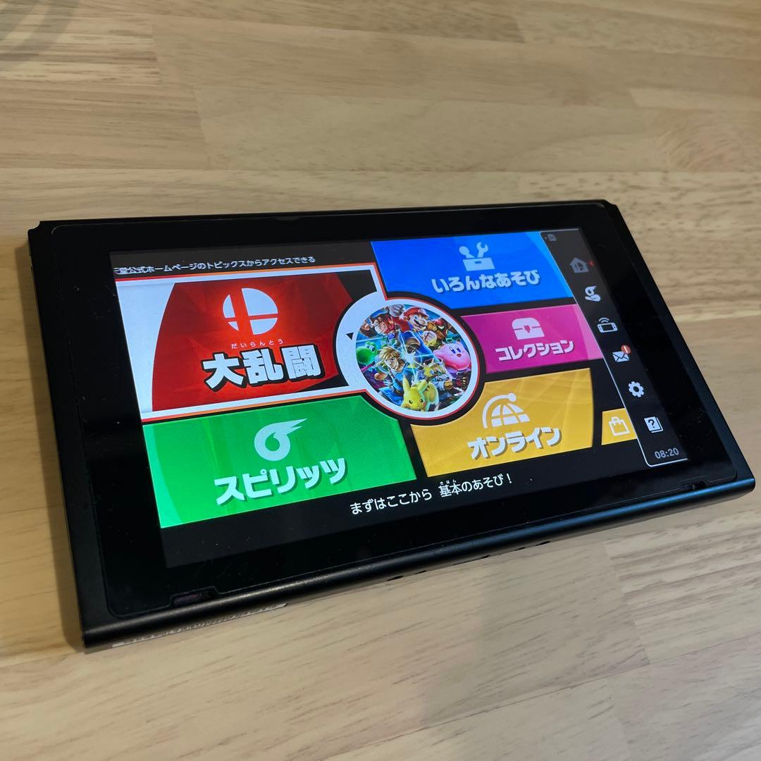 【美品】Nintendo Switch どうぶつの森デザイン 本体&充電ドック