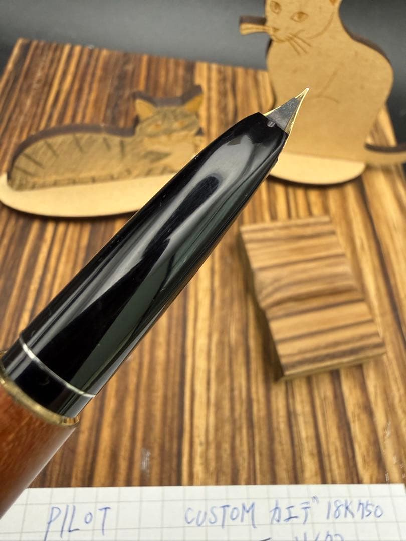 Pilot 万年筆 カスタム 楓 18K F H672 カエデ
