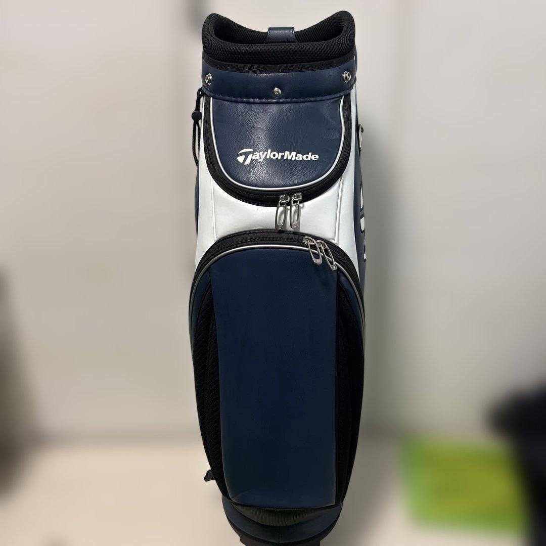 TaylorMade キャディバッグ ネイビー/ホワイト