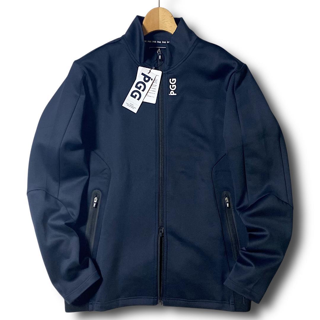 5 PGG パーリーゲイツ 定3.7万 ビッグロゴ ダンボールニット ジャケット