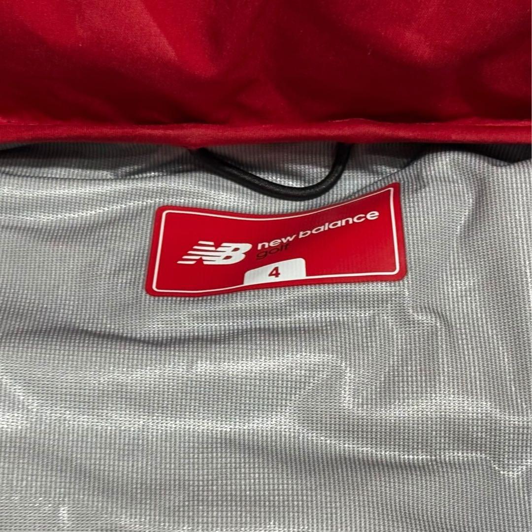 【美品】NEW BALANCE GOLF ダウンジャケット 赤 2way