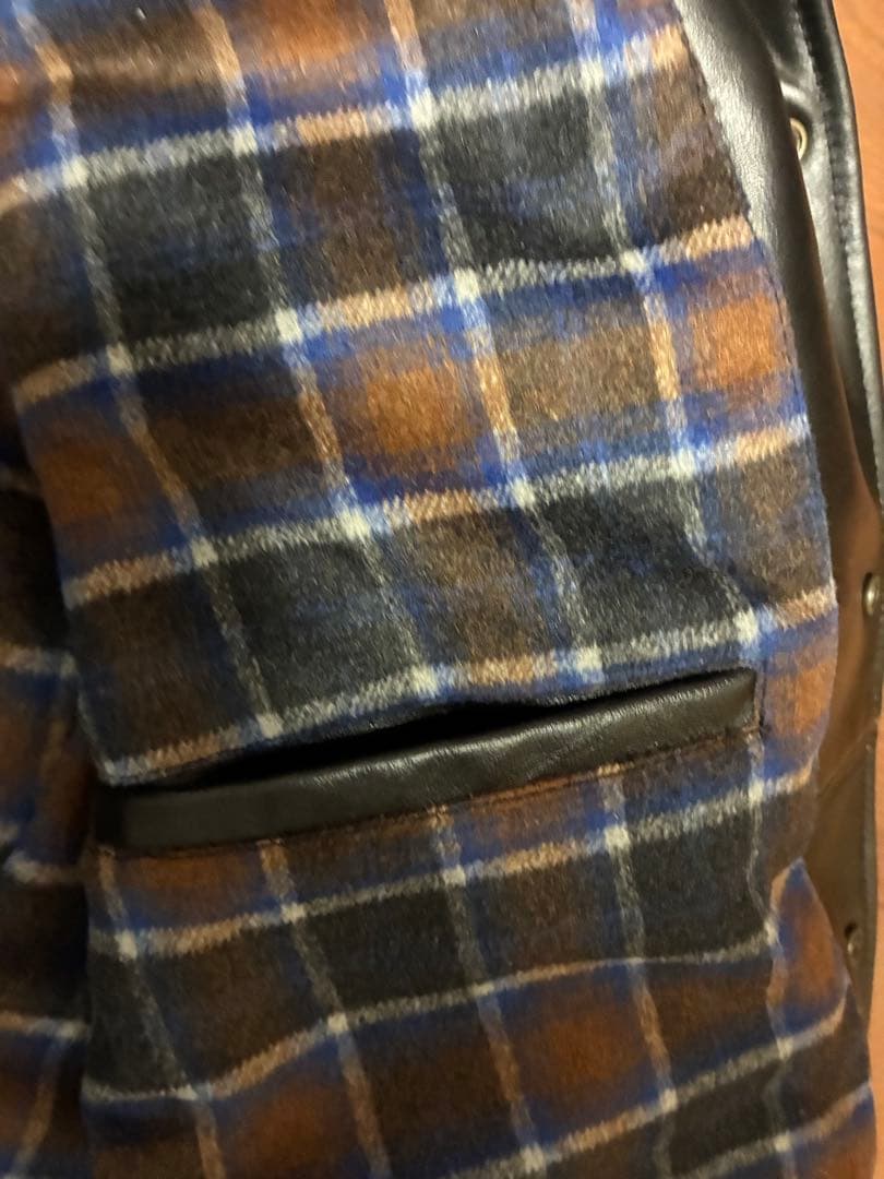 ホースハイド　カーコートジャケット　ノーブランド　XL