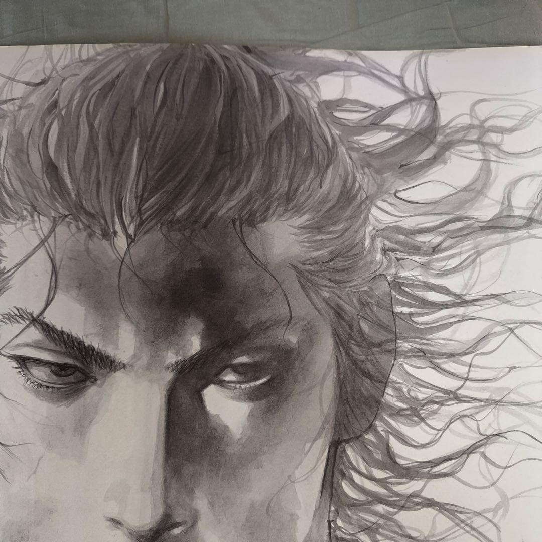 バガボンド　井上雄彦　最後の漫画展　宮本武蔵B1ポスターです。