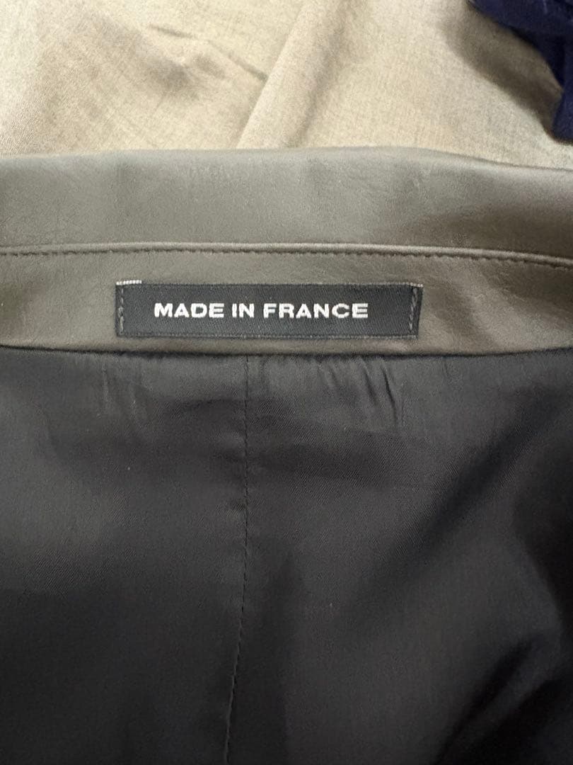 Agnes b homme フランス製　レザージャケット