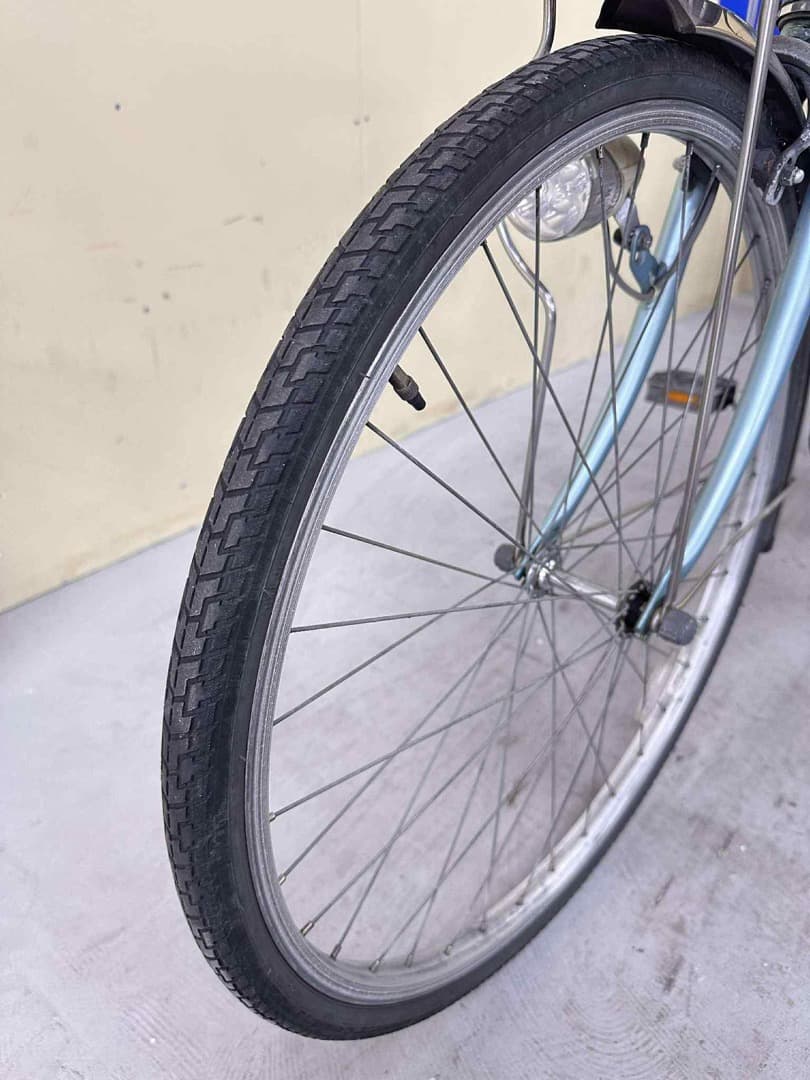 077整備済新基準パナソニック電動アシスト自転車26インチ中古車