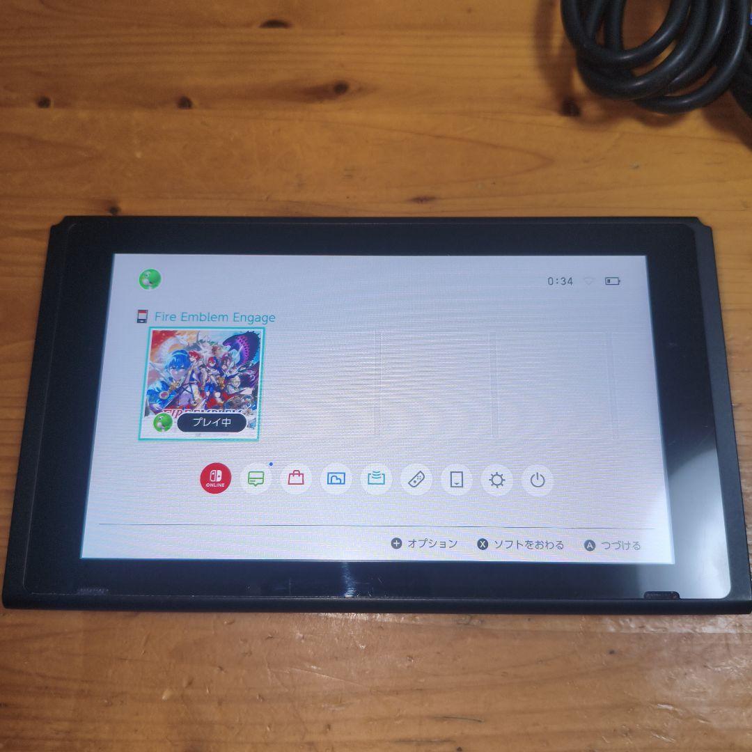 【バッテリー強化】Nintendo Switch 本体セット（ワケアリ）