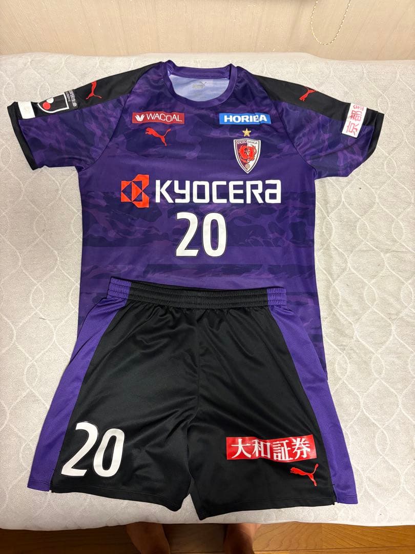 京都サンガF.C.ユニホーム上下　Lサイズ