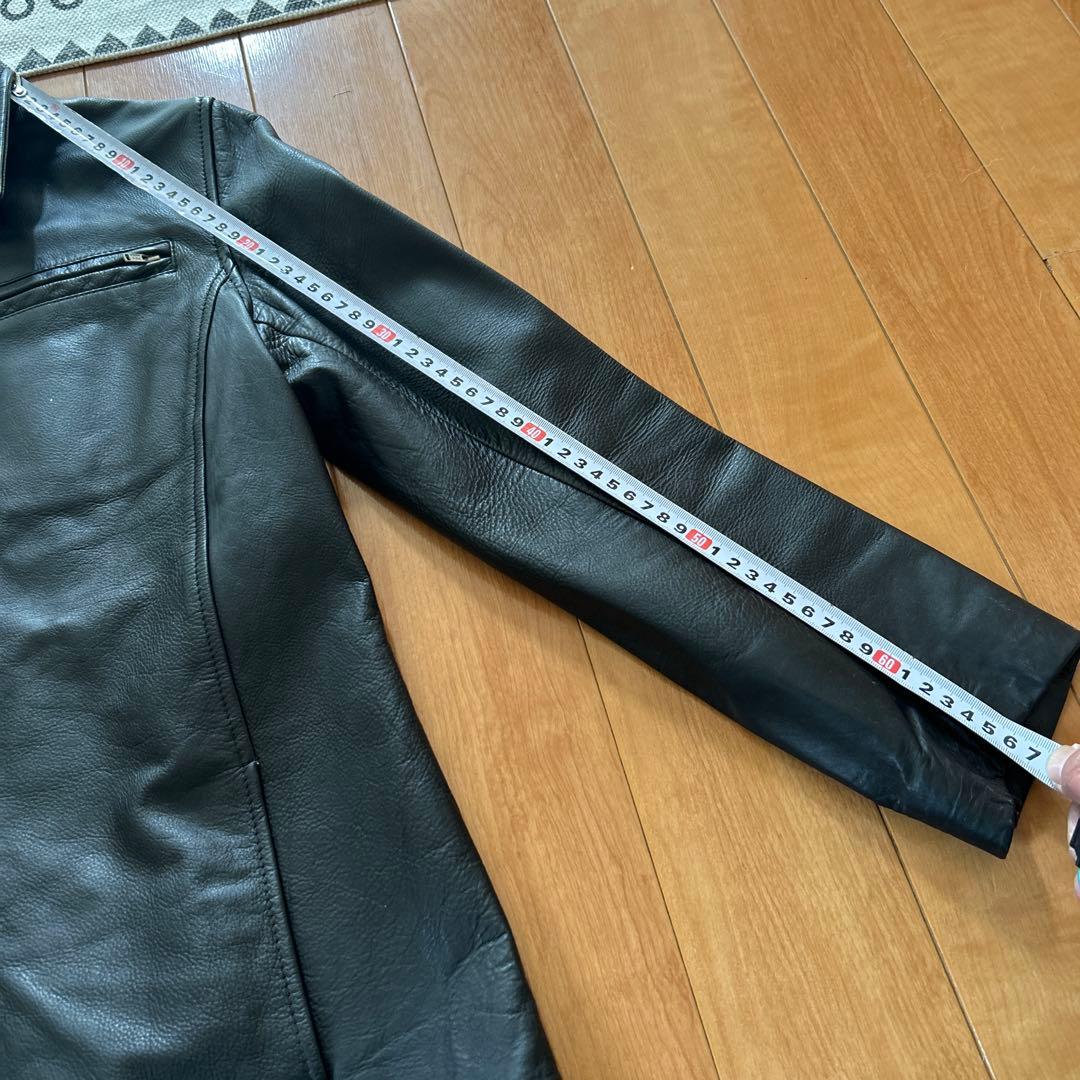 オールドGAP 本革 シングルライダースジャケット 希少XS size