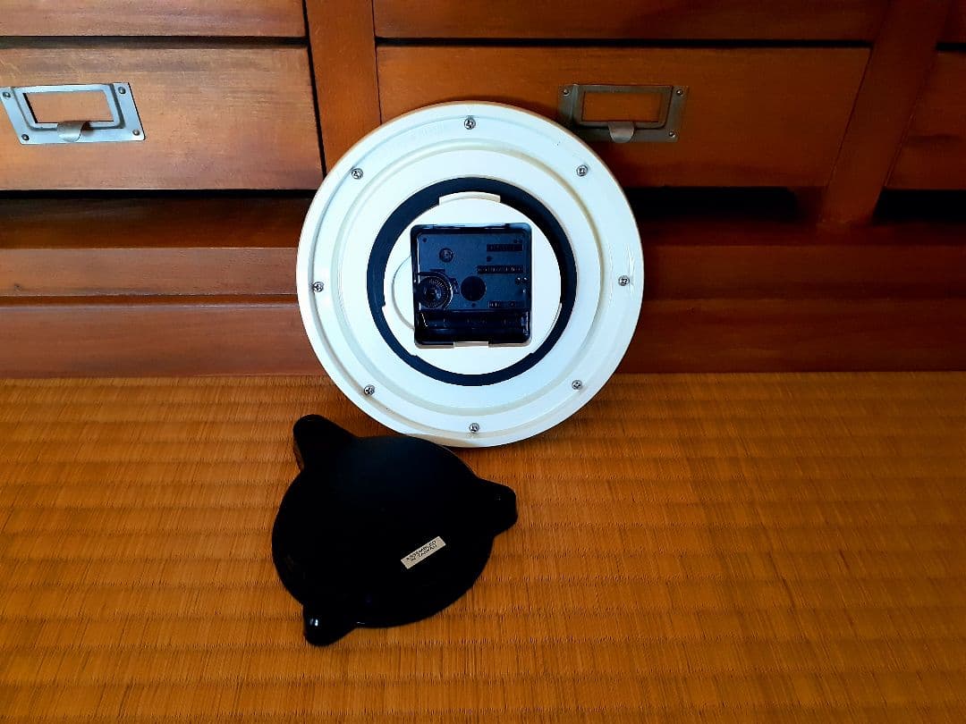 maruman　掛け時計　ポストモダン　スペースエイジ　グリーン