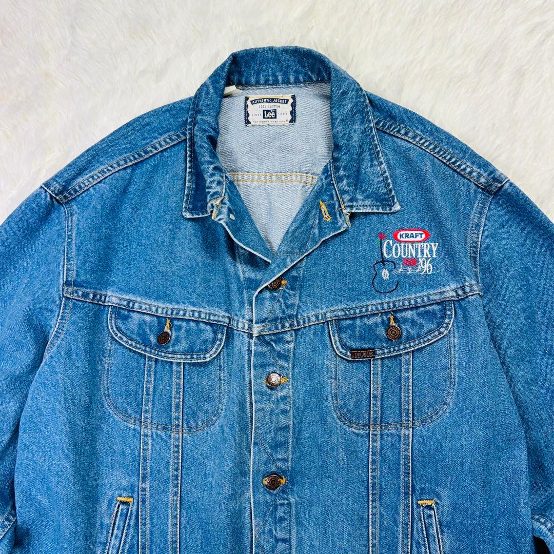 90s USA製 Lee COUNTRY TOUR '96 デニムジャケット