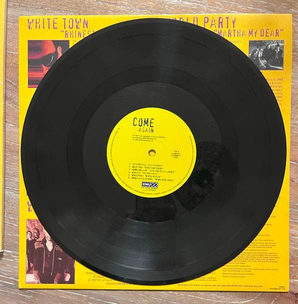 COME AGAIN オムニバス　2LP EMI100周年 LP レコード