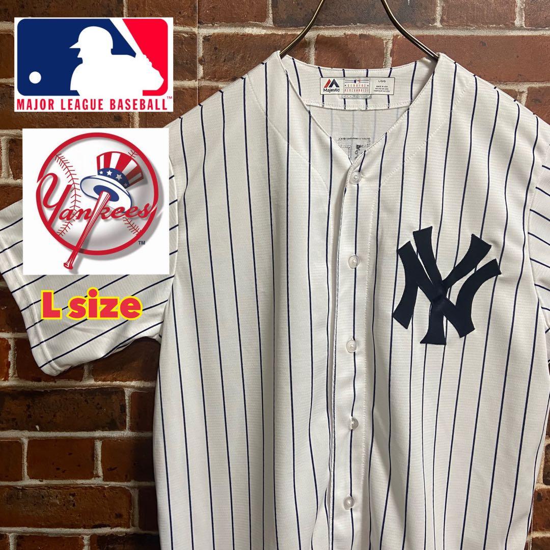 デレクジーター ゲームシャツ ユニフォーム ヤンキース Yankees 刺繍古着