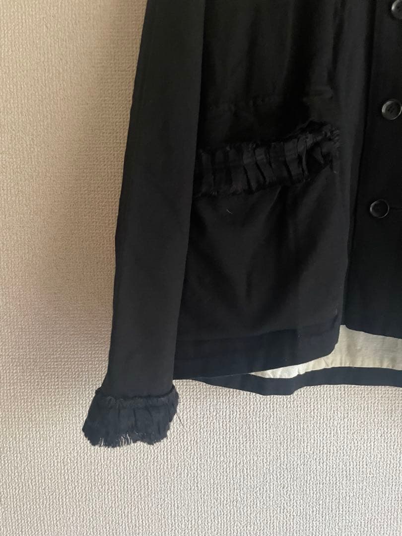 美品 dhal フリルジャケット