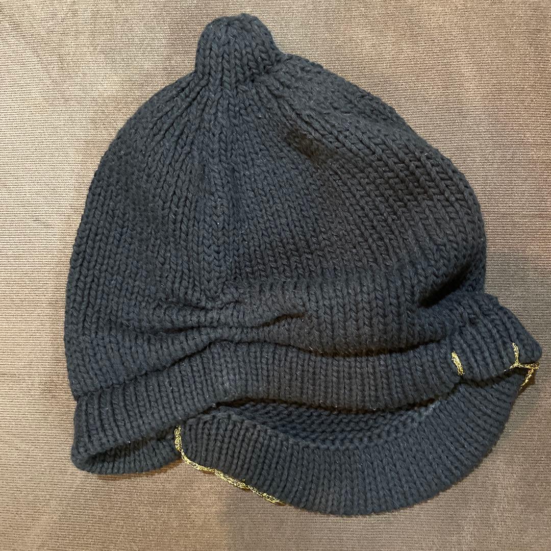 【極美品】Vivienne Westwood 宇宙テーマ 黒ニット帽