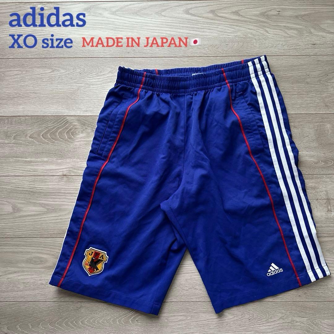 adidas サッカー日本代表 ハーフパンツ XO 日本製