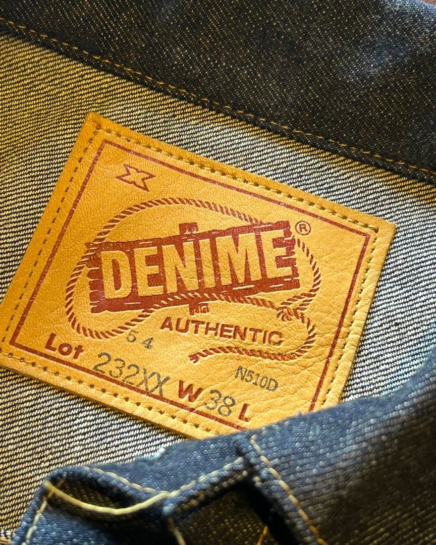新品未使用・DENIME Lot.232XX-54・ウエアハウス・ノンウォッシュ