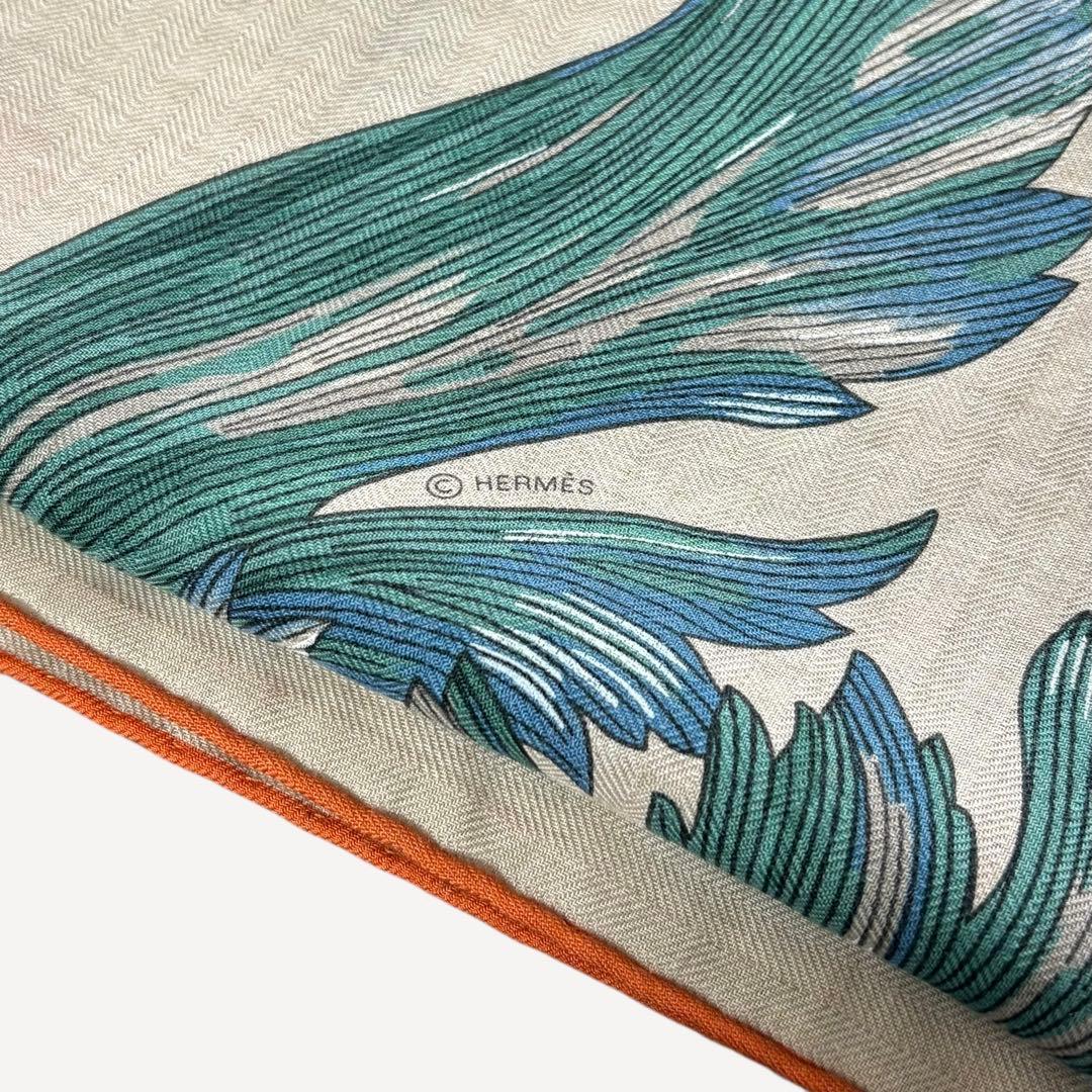 HERMES トライアングルジェアン チューリップマニア Tulipomanie